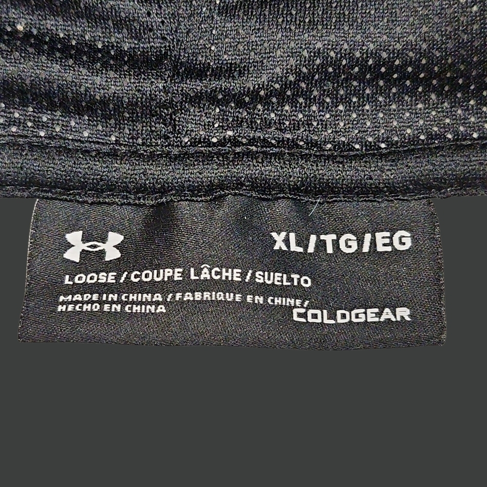 Under Armour ColdGear Gray Hoodie w/USA Graphic - Picture 4 of 4